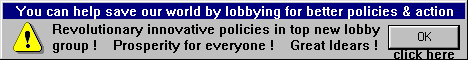 Political lobby group - Great solutions