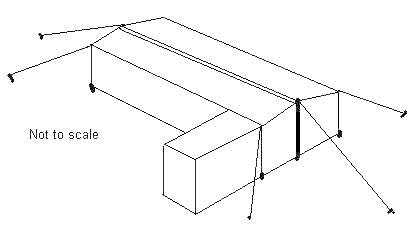  tent end section
